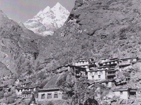 Rolwaling Photo Before Earthquake
